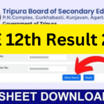 TBSE 12th Result 2024 Live, Download Tripura HS Madhyamik Result, Direct Link @tbresults.tripura.gov.in