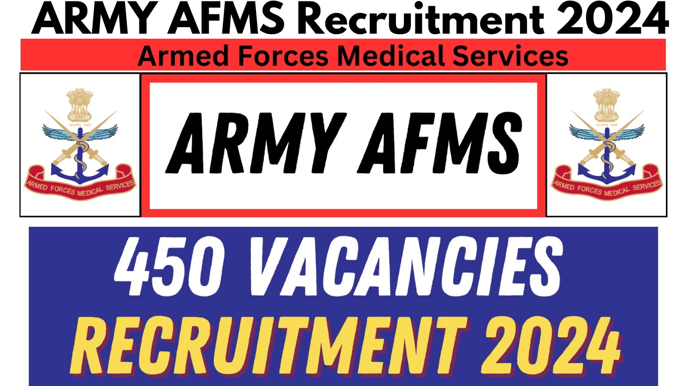 ARMY AFMS Recruitment 2024