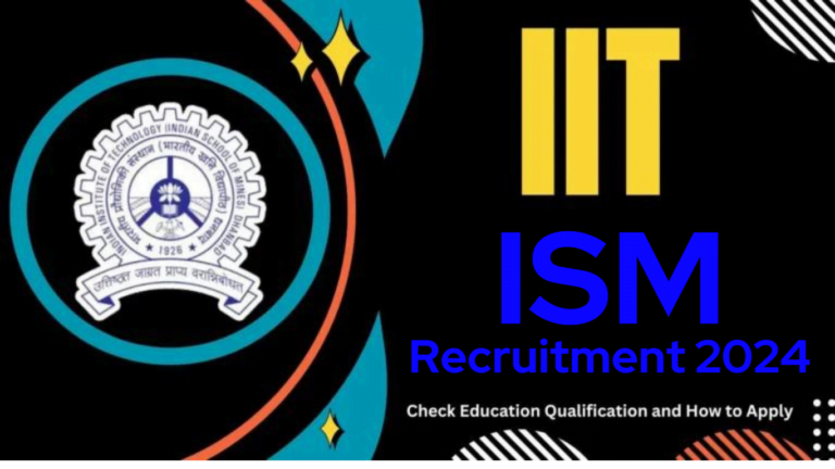 IIT ISM Recruitment