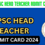 Bihar BPSC Head Teacher Admit Card 2024