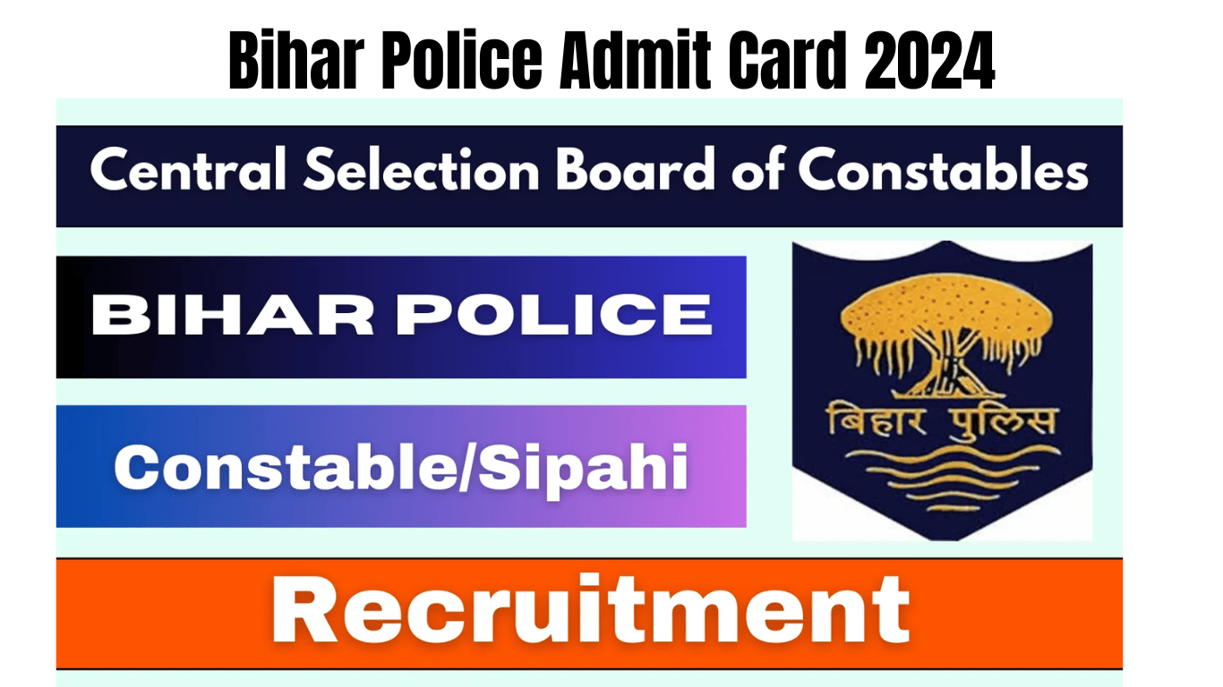 Bihar Police Admit Card 2024