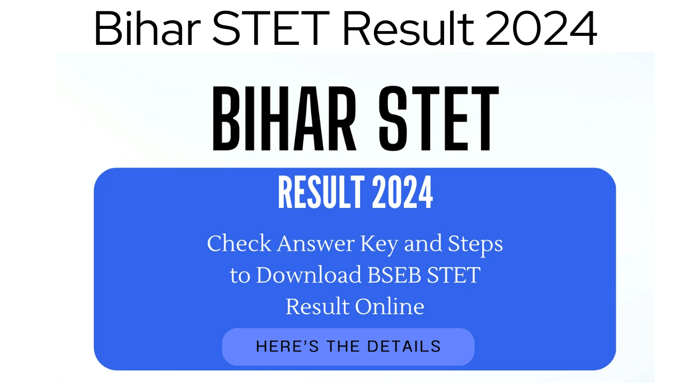 Bihar STET Result 2024