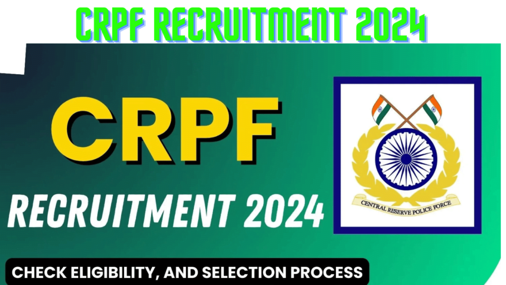 CRPF Recruitment 2024