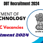 DBT Recruitment 2024