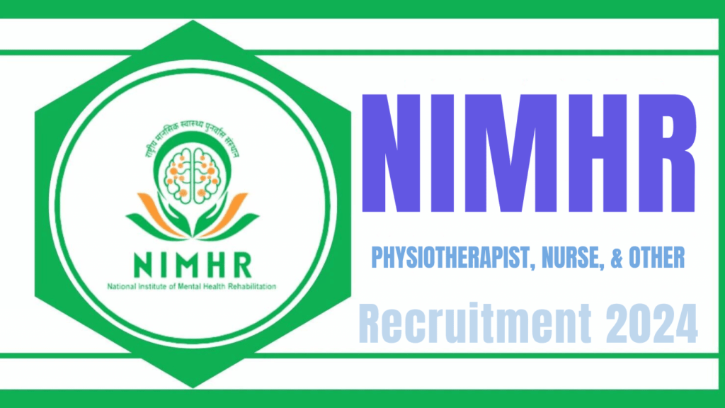 NIMHR Recruitment 2024