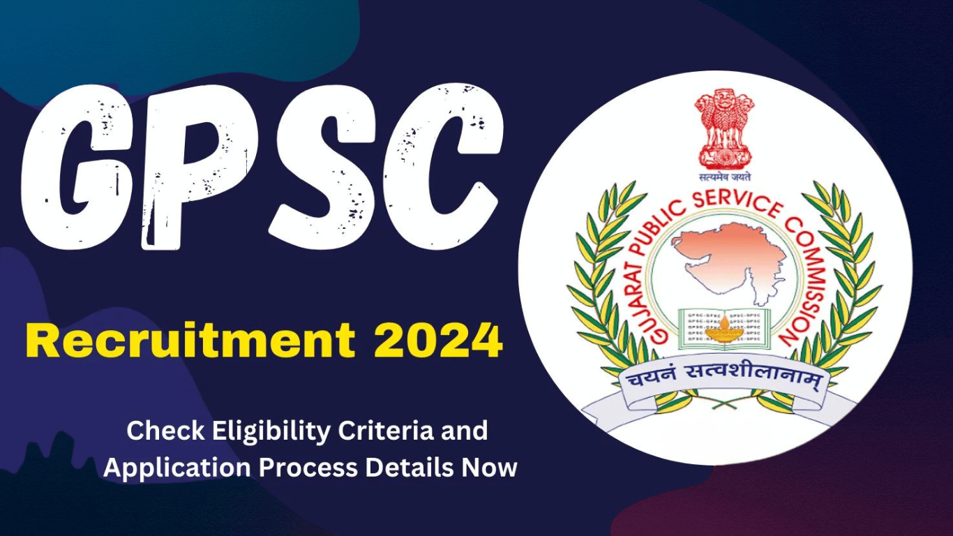 GPSC Recruitment 2024