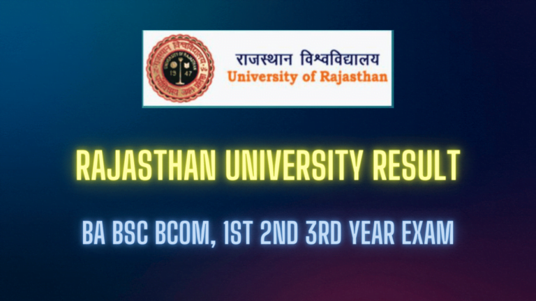 Rajasthan University Result