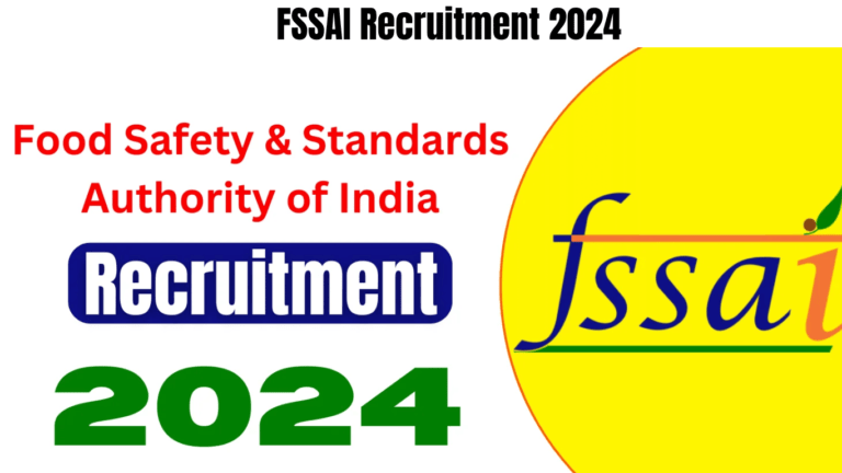 FSSAI Recruitment 2024