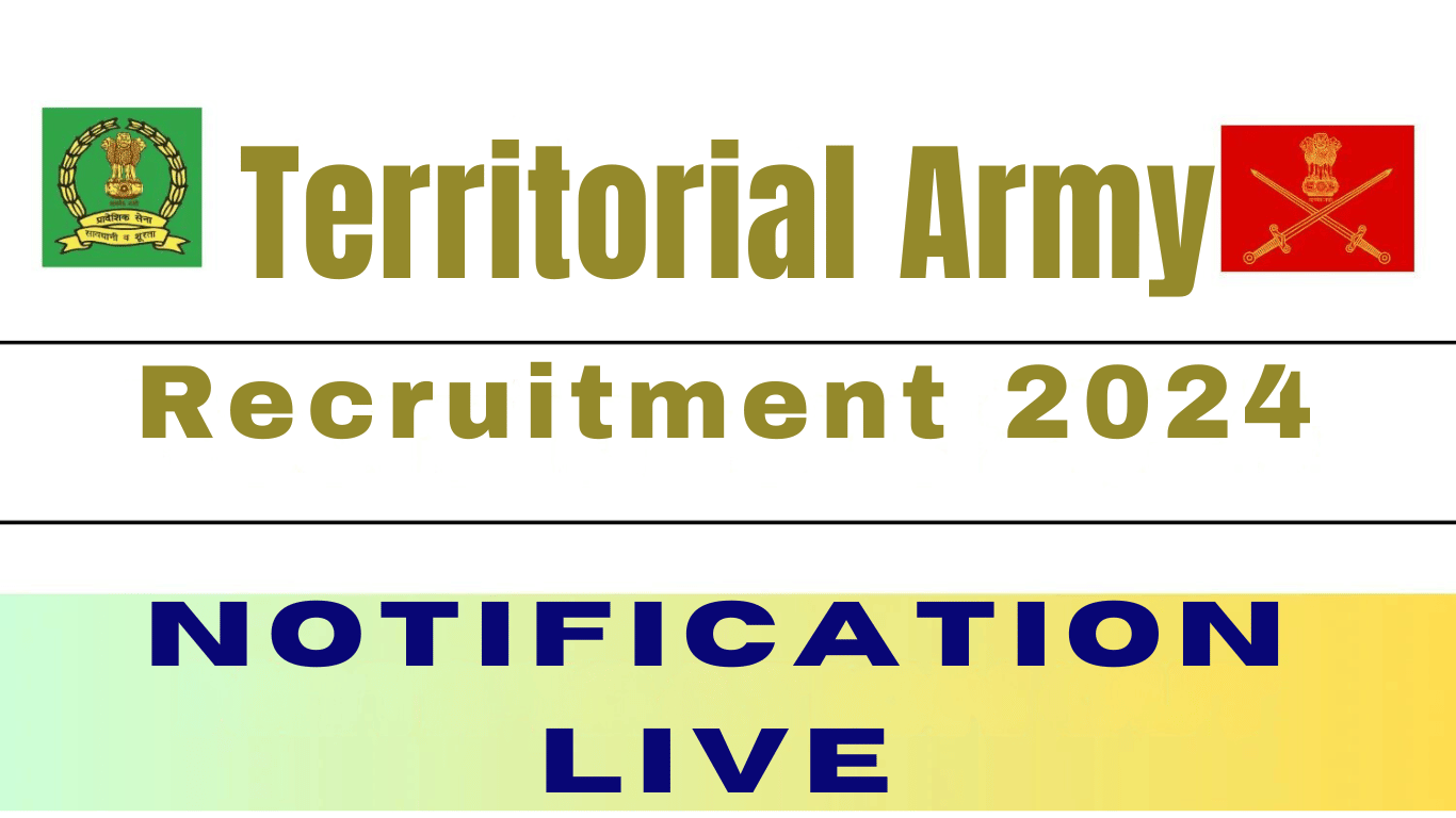 Territorial Army Recruitment 2024