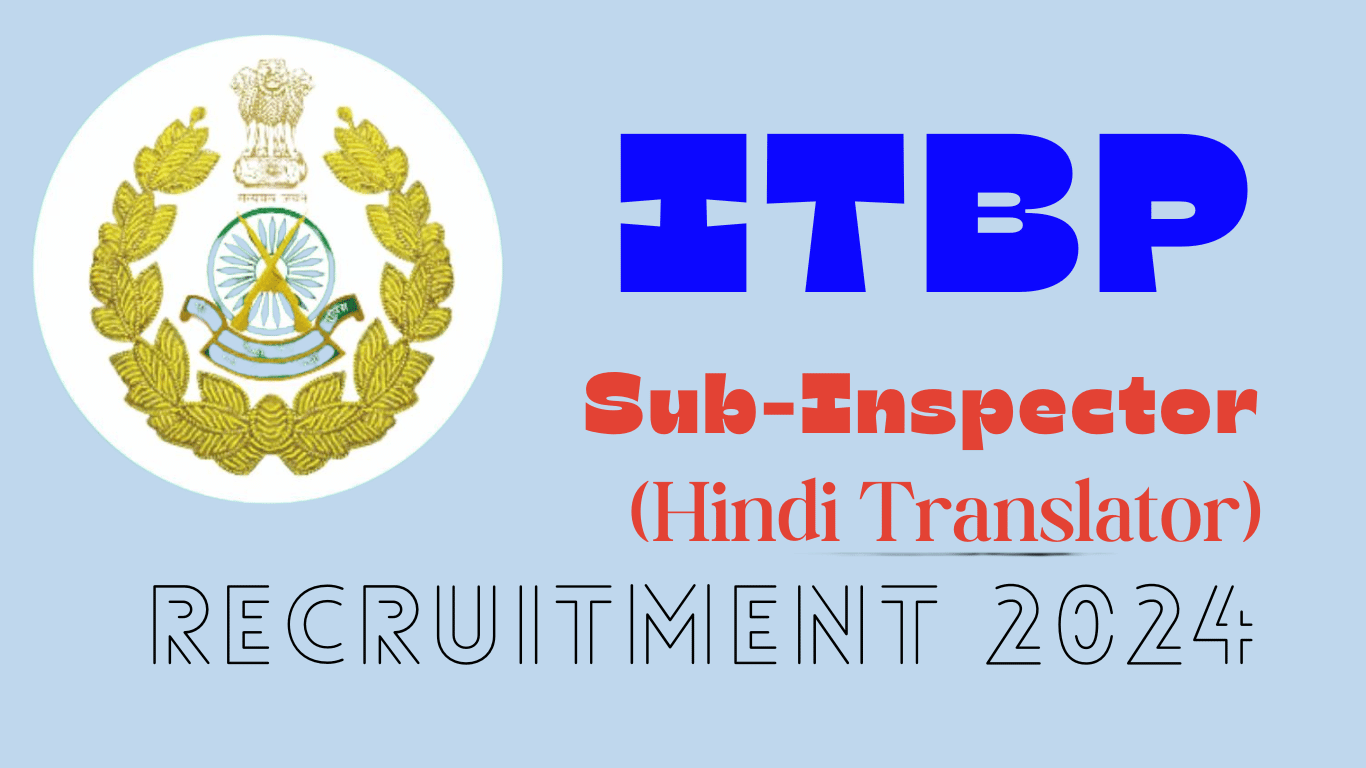 ITBP Recruitment 2024