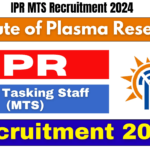 IPR MTS Recruitment 2024