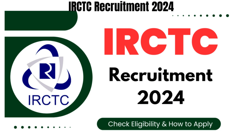 IRCTC Recruitment 2024