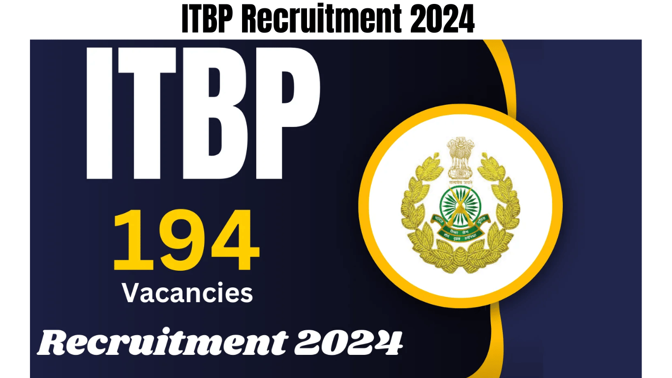 ITBP Recruitment 2024