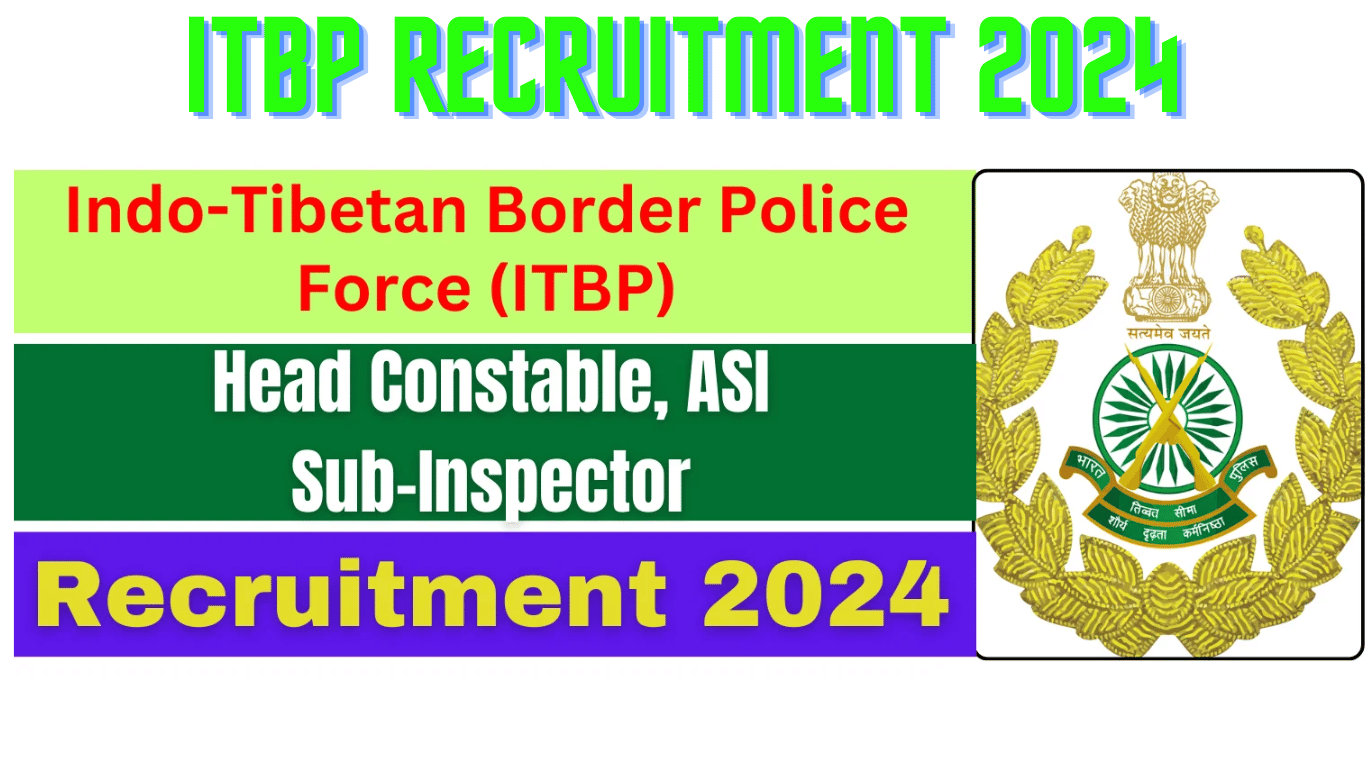 ITBP Recruitment 2024