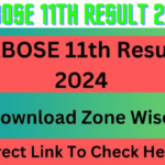 JKBOSE 11th Result 2024 [Link] Roll Number Wise Download Result Official Website @jkbose.nic.in JK Board
