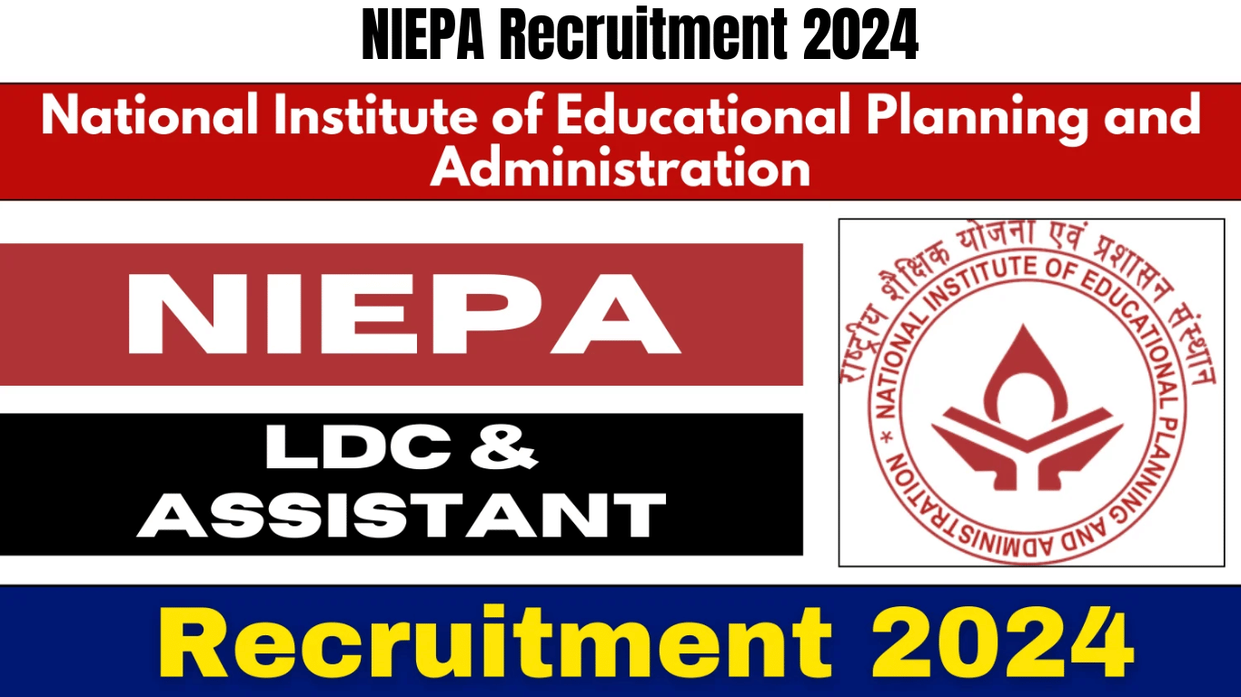 NIEPA Recruitment 2024