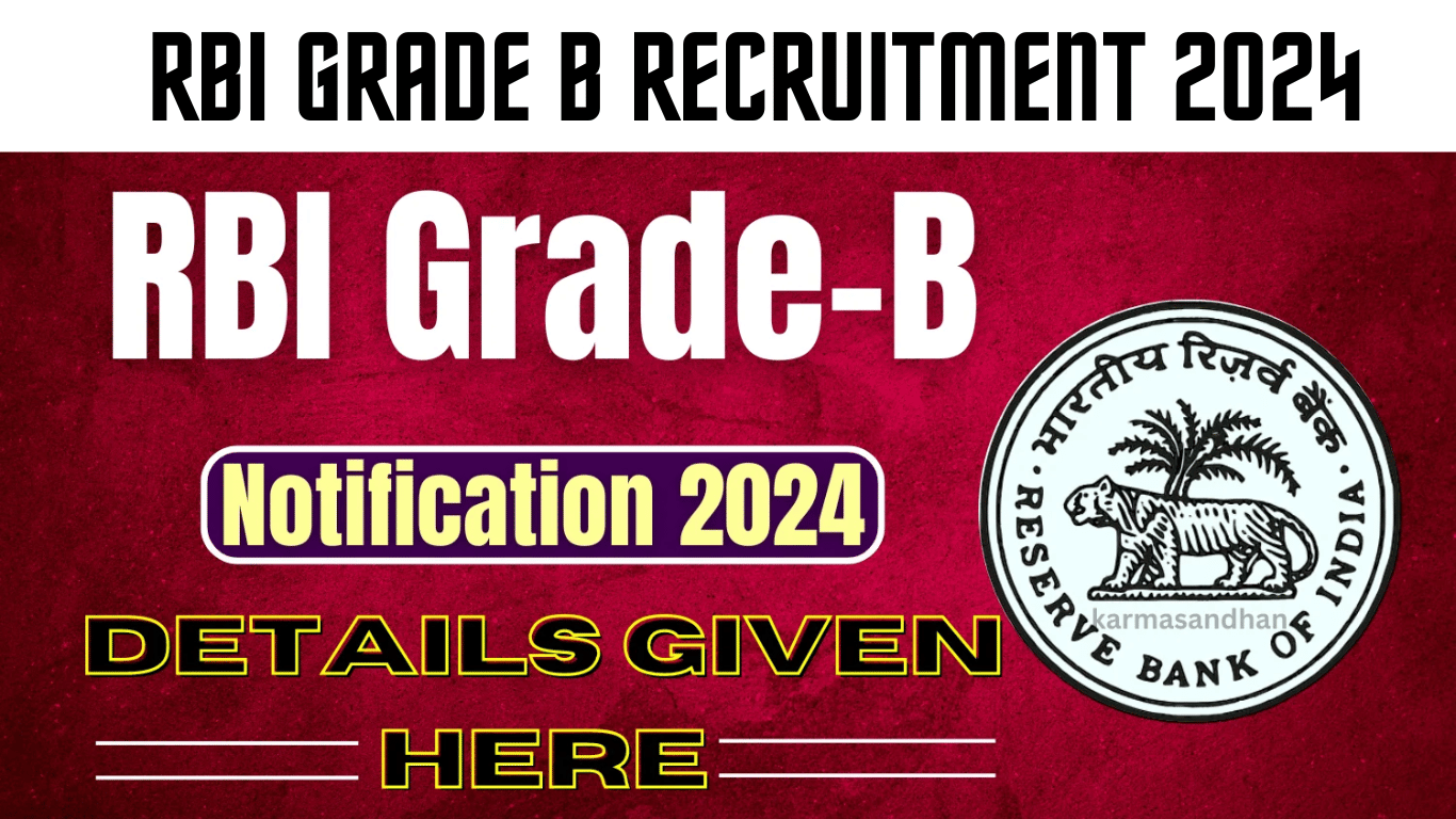 RBI Grade B Recruitment 2024