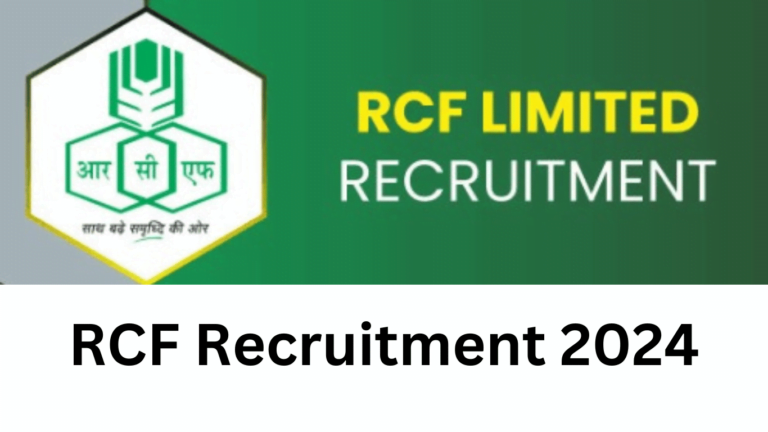 RCF Recruitment 2024