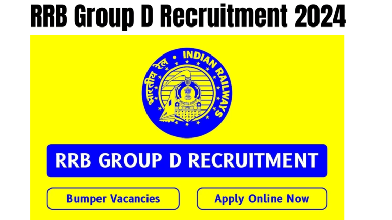 RRB Group D Recruitment 2024