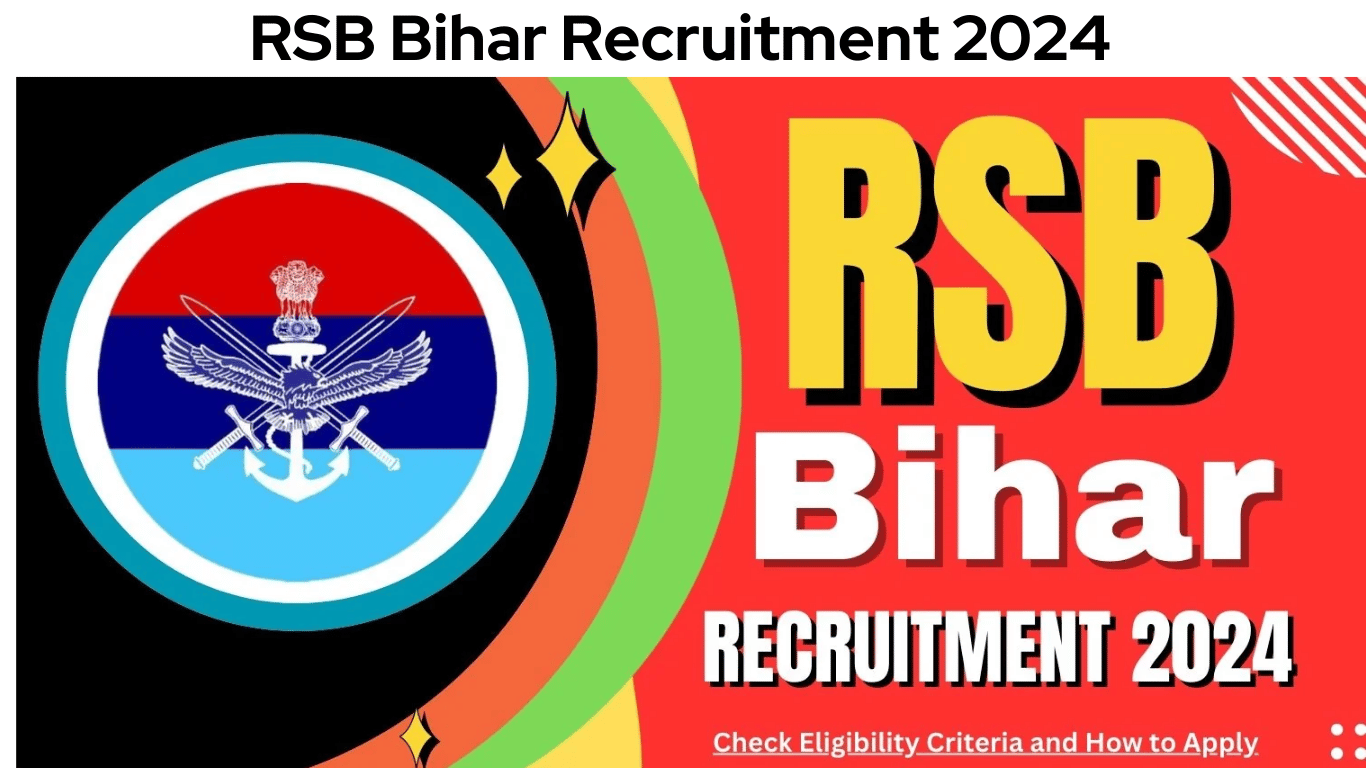 RSB Bihar Recruitment 2024