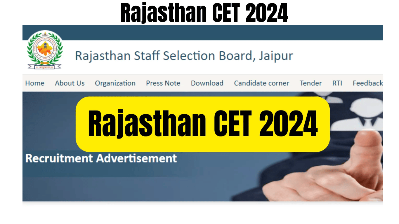 Rajasthan CET 2024