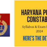 Haryana Police Constable 2024