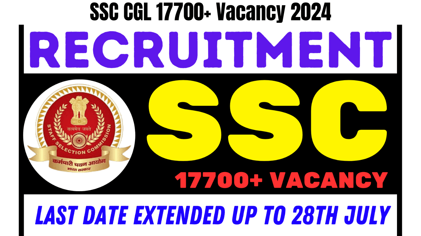 SSC CGL 17700+ Vacancy 2024