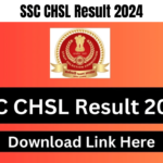 SSC CHSL Result 2024
