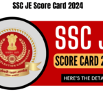SSC JE Score Card 2024