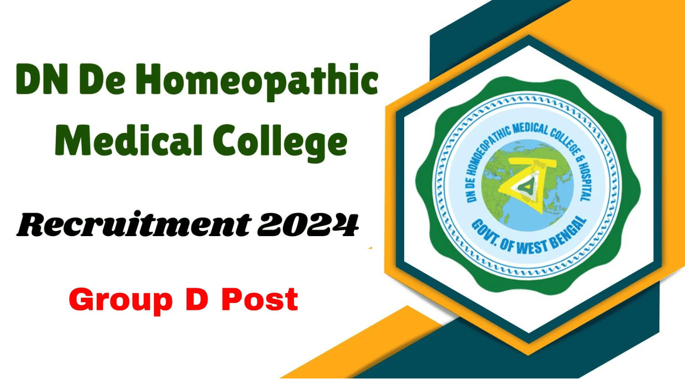 DN De Homeopathic Medical College Recruitment 2024