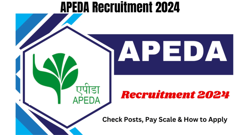 APEDA Recruitment 2024