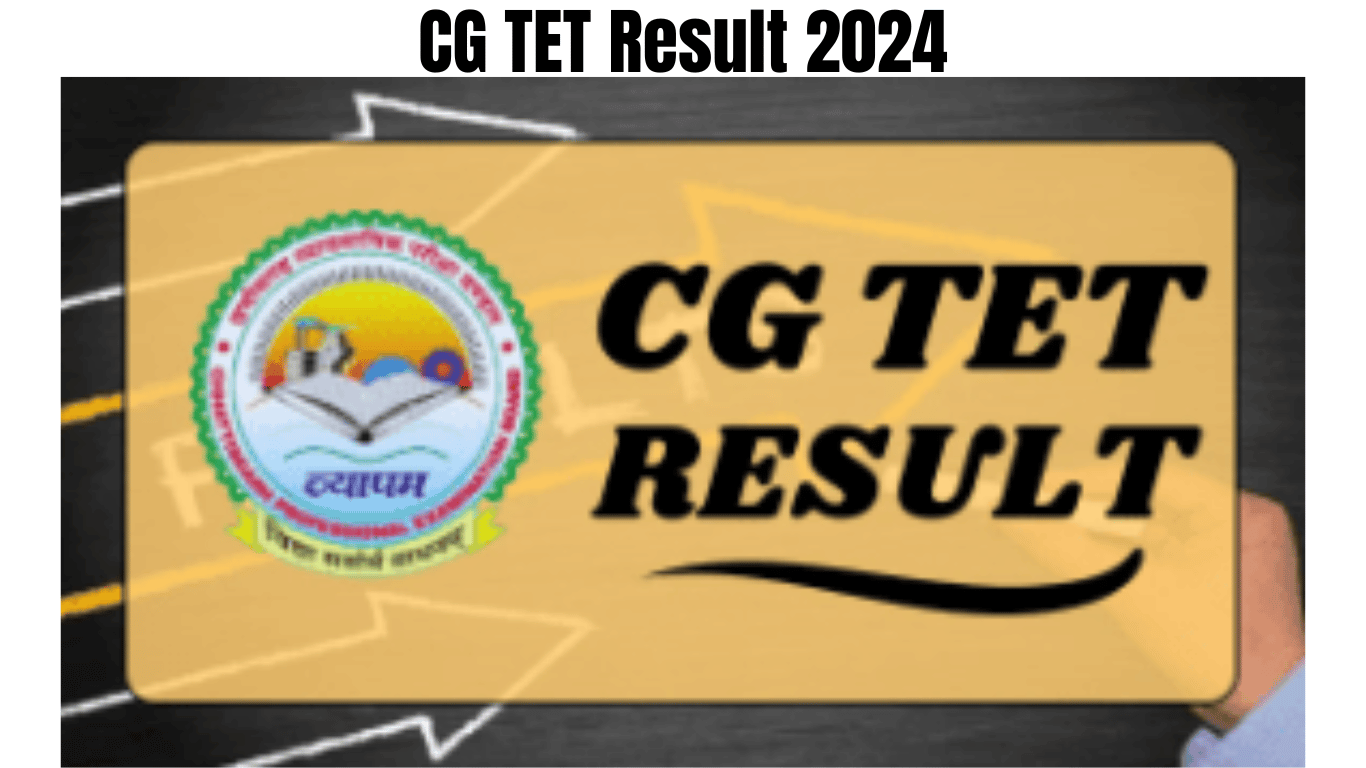 CG TET Result 2024