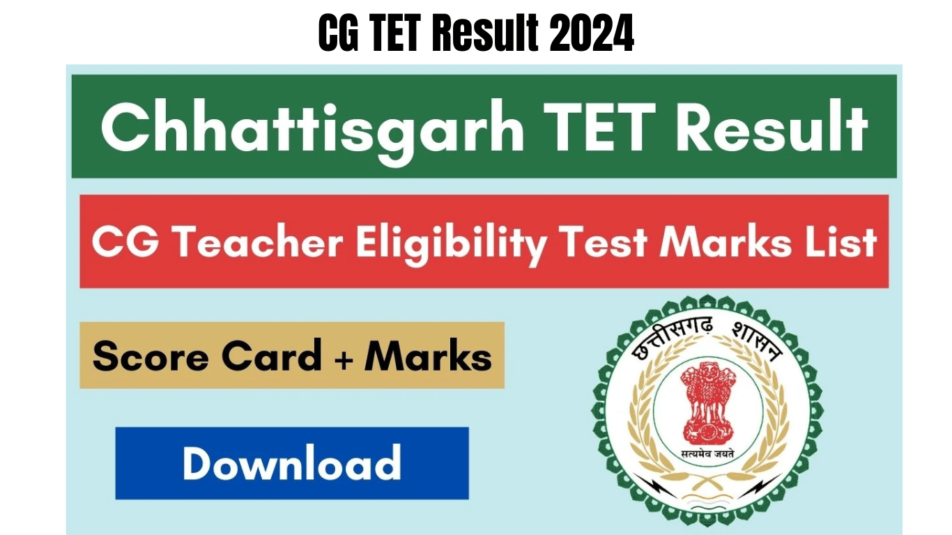 CG TET Result 2024