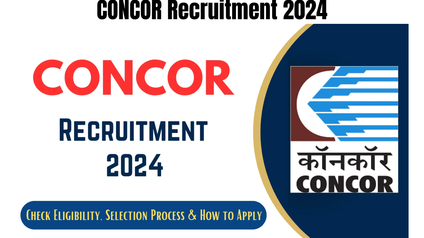 CONCOR Recruitment 2024