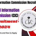 Central Information Commission Recruitment 2024