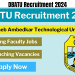 DBATU Recruitment 2024