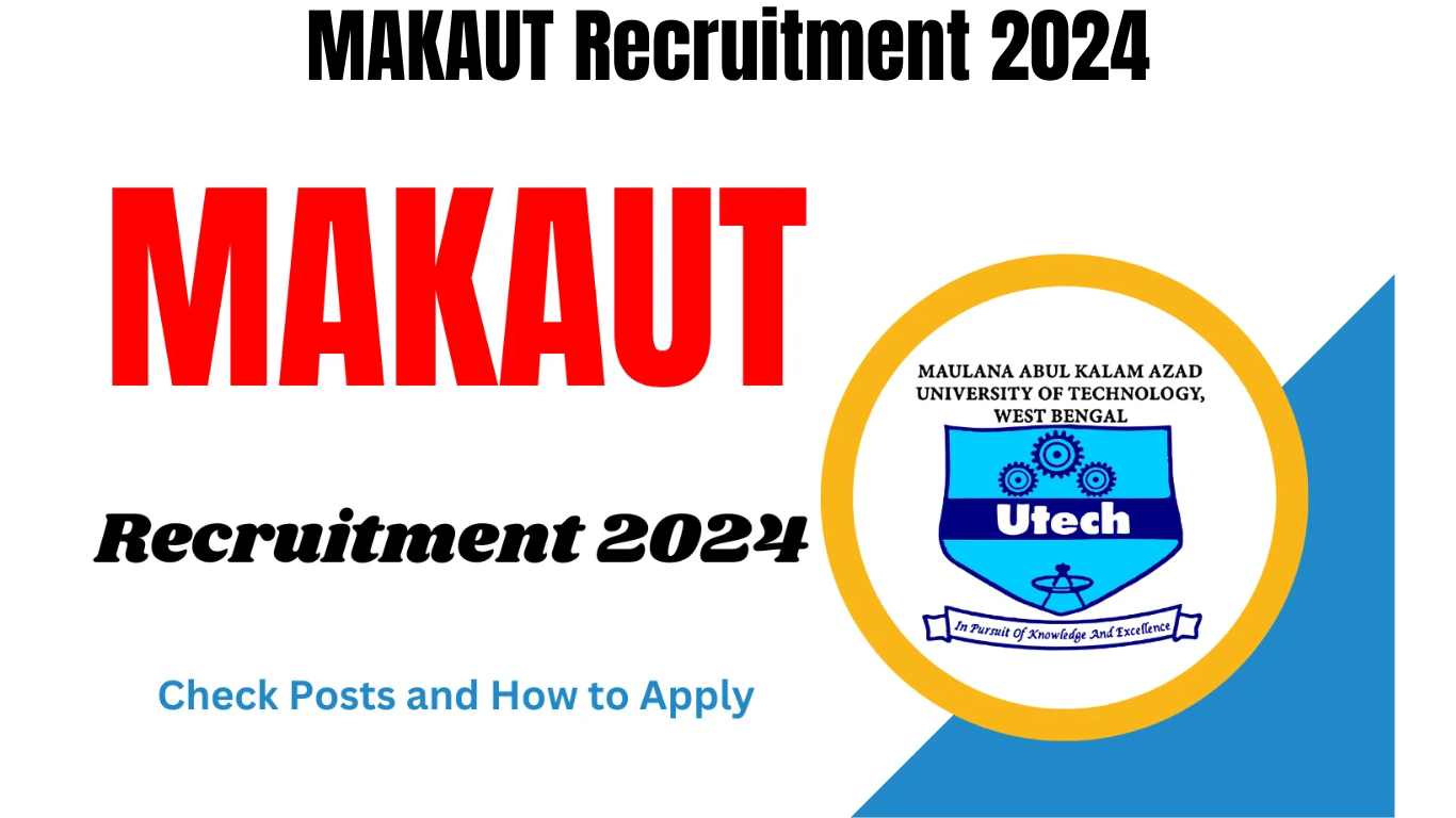 MAKAUT Recruitment 2024, Check Posts and How to Apply