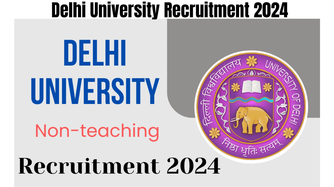 Delhi University Recruitment 2024