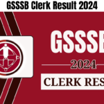 GSSSB Clerk Result 2024