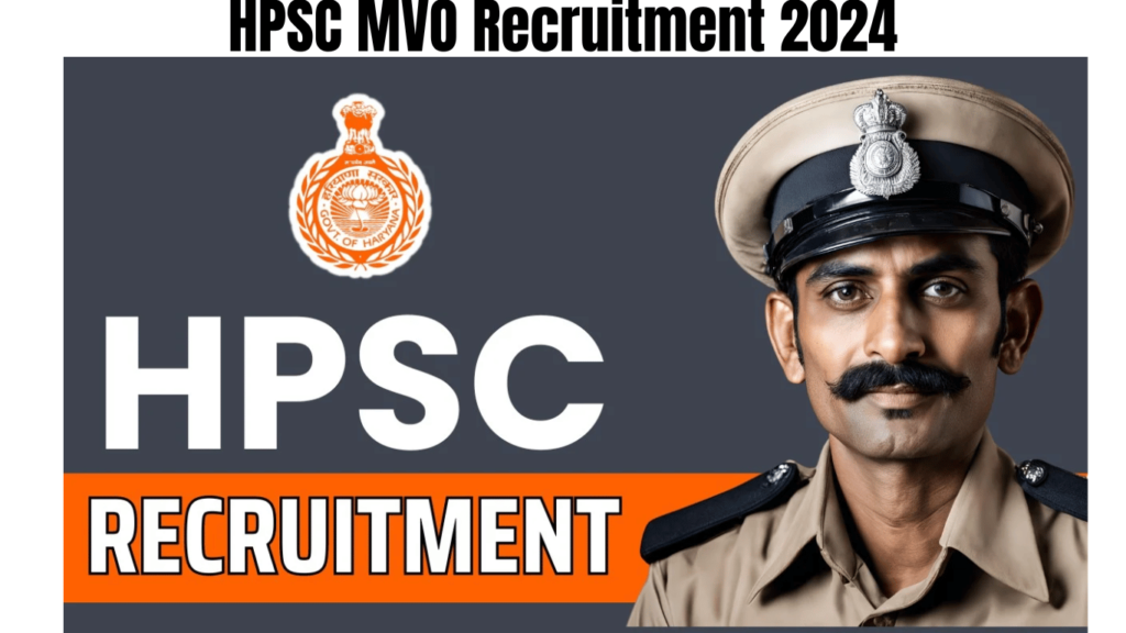 HPSC MVO Recruitment 2024