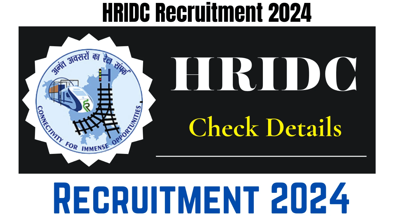 HRIDC Recruitment 2024