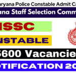 HSSC Haryana Police Constable Admit Card Out, Download PST Result 2024