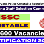 HSSC Haryana Police Constable Recruitment 2024