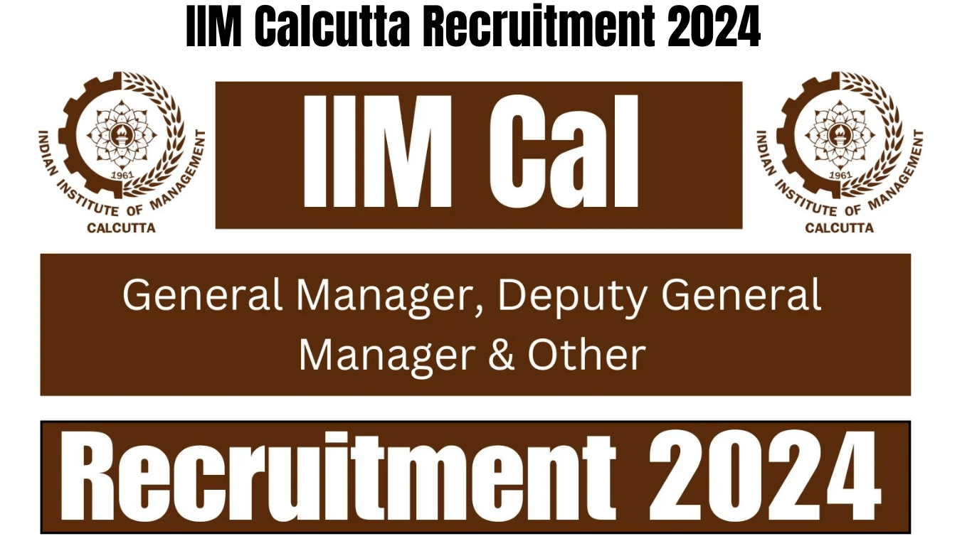 IIM Calcutta Recruitment 2024