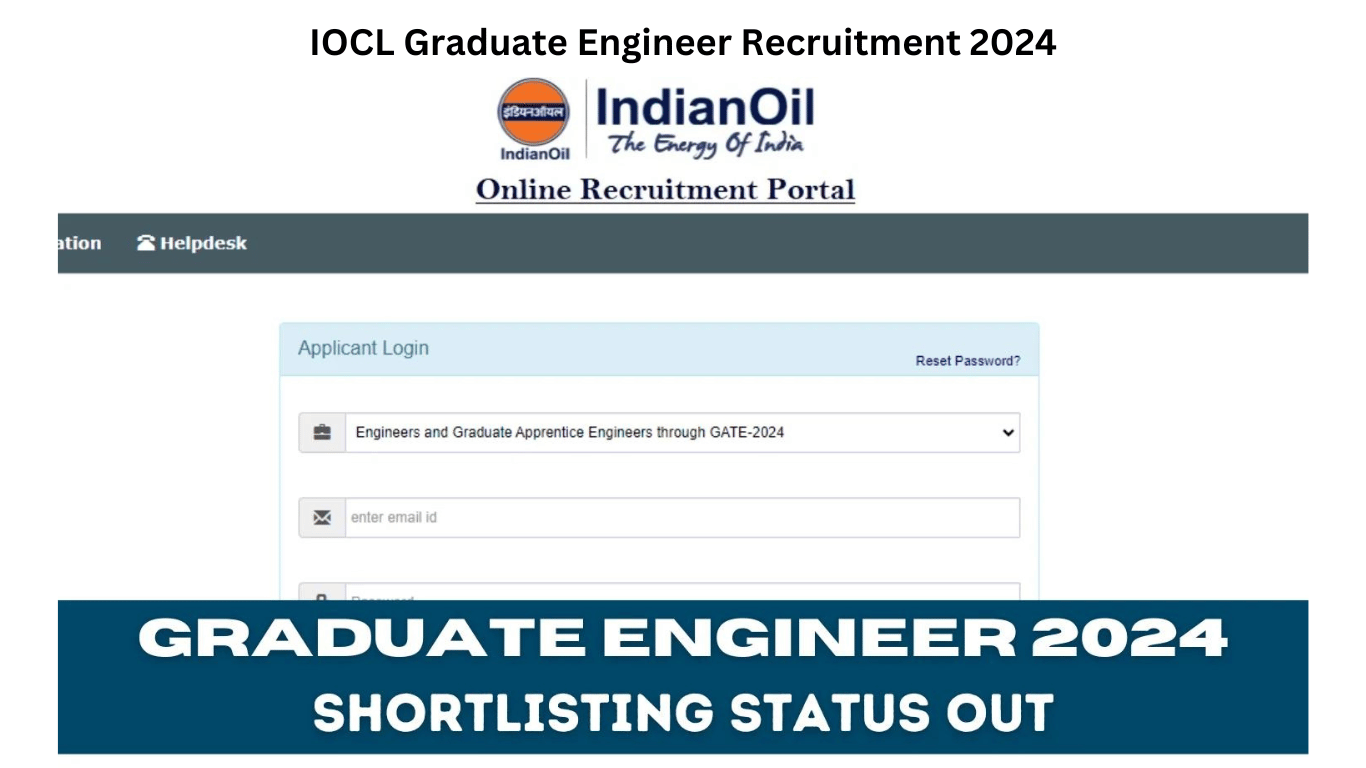 IOCL Graduate Engineer Recruitment 2024