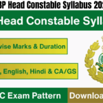 ITBP Head Constable Syllabus 2024