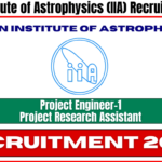 Indian Institute of Astrophysics (IIA) Recruitment 2024