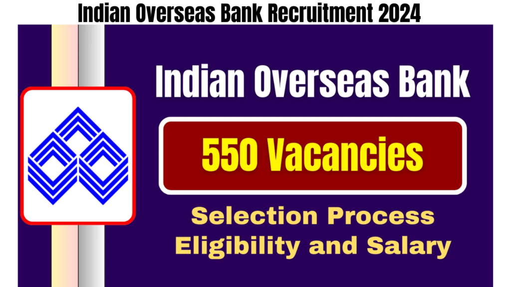Indian Overseas Bank Recruitment 2024