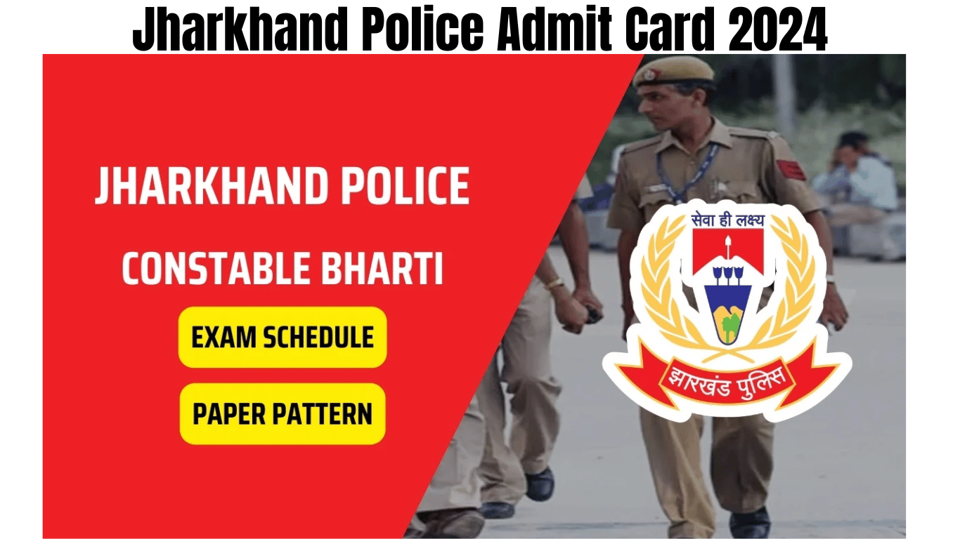 Jharkhand Police Admit Card 2024