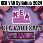KEA VAO Syllabus 2024